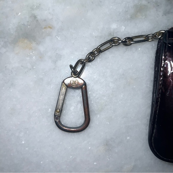 Authentic Louis Vuitton Vernis Cles Leather Zippy Wallet Key Case - Picture 2 of 8